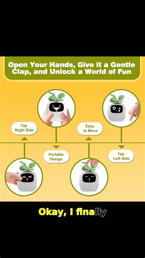 Meet your new favorite desk buddy! This smart planter keeps your plants happy with real-time updates on moisture, water levels, and light, all on its cute LCD screen. It even has a Pomodoro timer to boost your productivity! With an 80ml reservoir and smart reminders, no more guesswork for over 100 different plants. It's the perfect, space-saving companion for any plant lover, easy to set up and powered by USB. #Smart #Planter #Control #ad