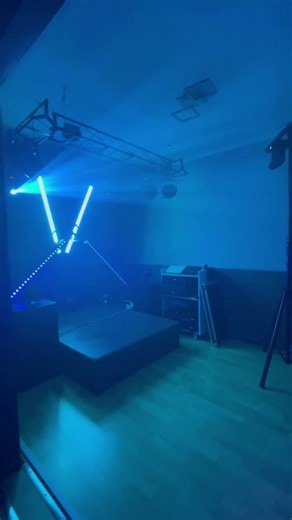 Lichtershow zu Oktopus