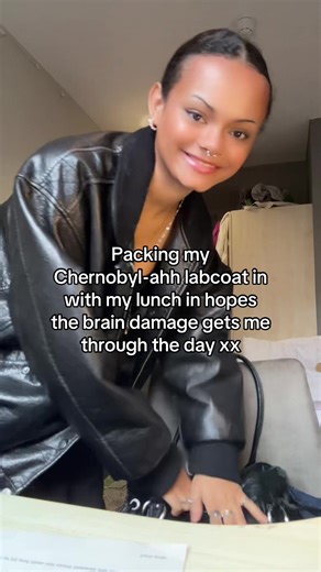 Cyanide sandwich 💖💕#womeninstem | chernobyl lab coat