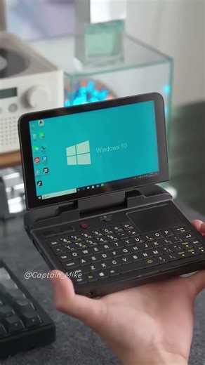 A Computer, the size of a phone!! what all we can do with it!! #shorts #micropc #minilaptop