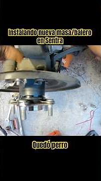 Balero masa en 2022 Nissan sentra #reparacion #mecanica #auto