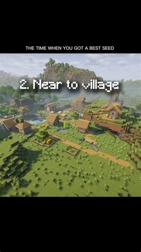 THE BEST SEED OF MINECRAFT #minecraft #mincraft #gaming #minecraftshorts #shortsfeed