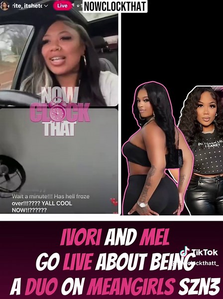 Ivori Confirms That Her And Mel Have Got Coo To Do Meangirls Together 😮‍💨🔥👀🗣️ #Ivori #fyp #foryou #nttv #melandivori