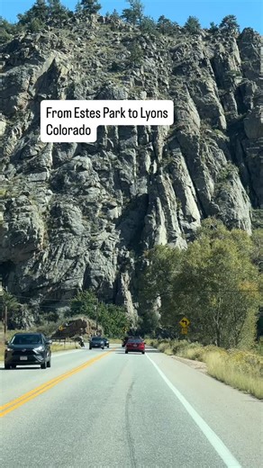 The drive from Estes Park to Lyons on US 36 is one of our favorites! #estespark #lyons #us36 #driving #colorado | Colorado Business Finder