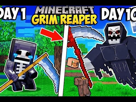 Sinh tồn 100 ngày trong Minecraft với vai trò THẦN CHẾT!