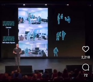 Ok let's tie this all together now. Quantum computing- why the need? Why fiber optics throughout the world? Why such an AI push? Why such high levels of radiation? The Ether. They are using all energy, vibration and frequency to monitor everything. Everything moving within the ether. Synthesizing the ether or compounding it with things like SMARTdust. AI can use two cameras simultaneously. One to watch physical movement with infrared or lidar... The other to watch the vibrations and acoustics re