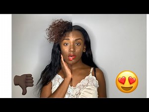 Tutorial: Blending my colored natural hair leave out with long black weave like a pro!