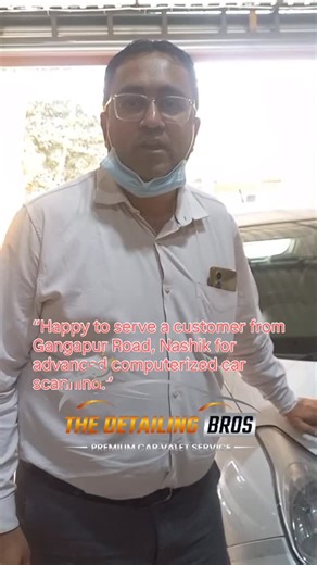 The Detailing Bros on Instagram: "“Happy to serve a customer from Gangapur Road, Nashik for advanced computerized car scanning.”#Mechanic #carrepair #nashikgarage"