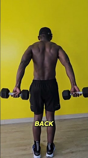 10 dumbbell exercises to get rid of back rolls. No gym, no excuses