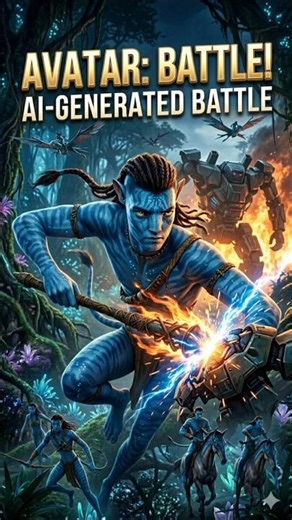 When Pandora Fought Back…| Avatar Cinematic Short #avatar #shorts #aivideo