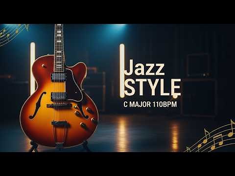 Smooth Jazz Fusion Backing Track (110 BPM) | Jam for Guitar Practice & Improvisation