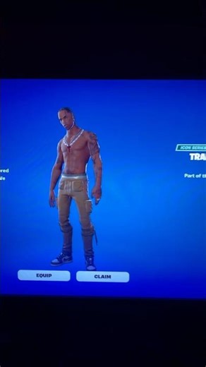 SECRET CODE GET TRAVIS SCOTT SKIN FOR FREE #viral #fortnite #ishowspeed #travisscott #shorts