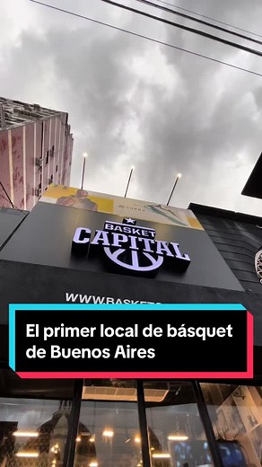 El primer local de básquet oficial de Argentina