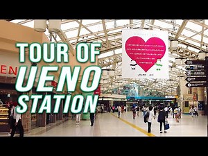 Tour of Ueno Station 上野駅 [4K] | JAPAN WALKING TOURS