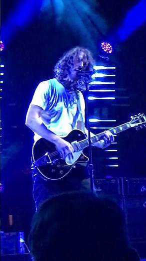 Soundgarden with 'Fell On Black Days' at White River in Indy , May 2017 #chriscornell #soundgarden