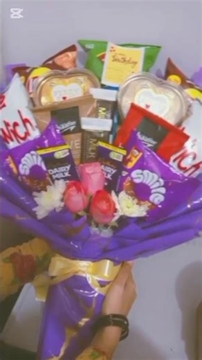 Diy Bouquet ! Snacks Bouquet ! How To Make Snack Bouquet #diy #ytshorts