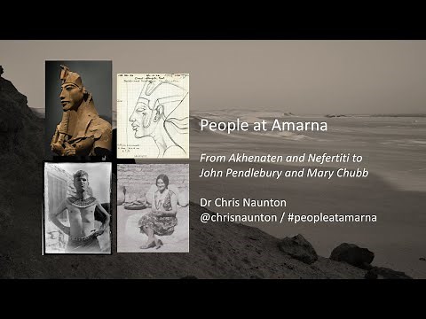 'People at Amarna' | Dr Chris Naunton