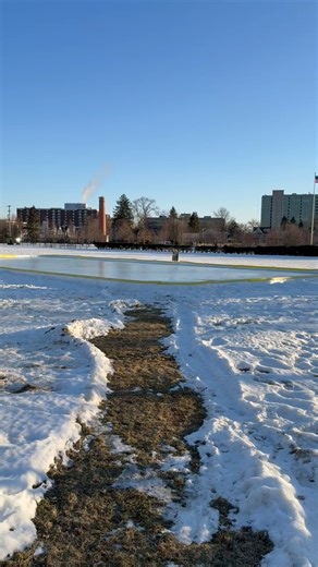 It’s a beautiful day at the Barnum Park ice rink! Grab your skates and come enjoy it before it melts. With temperatures predicted to rise into the 40s starting tomorrow, it won’t be long! The rink is open until dark, with hockey permitted from 8 to 10 a.m. and 2 to 4 p.m. Find more information at bhamgov.org/outdoorskating. | City Government of Birmingham, MI