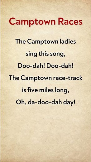 Camptown Races