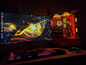 Mid end gaming pc yellow build