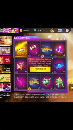 Free Fire New Ruby Legend Skywing Event Spin Trick🤯|One Spin Trick In Free Fire| FF New Event Today