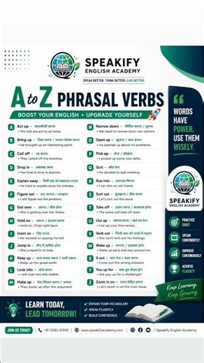 Boost English with Phrasal Verbs 🚀