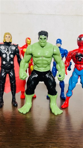 Marvel Hulk toys unboxing #asmr #toys #hulk #spiderman #marvel #avengers
