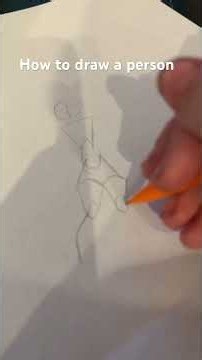 HOW TO DRAW A PERSON #tutorial #drawing #person