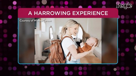 Witney Carson Reflects on Giving Birth to First Baby While Having COVID: 'It Was Really Difficult'