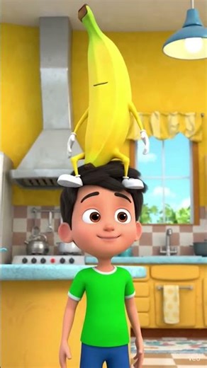 Chintu and Dancing Banana 🍌😂 | Funny Cartoon Poem for Kids