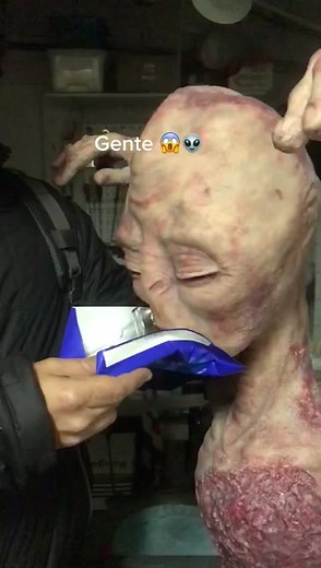 Me mandaram esse vídeo aqui, será que é verdade? 😱 #ufo #alien | alien