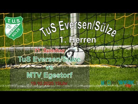11. Spieltag - TuS Eversen/Sülze vs MTV Egestorf