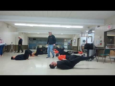 Valentines Day PT, flutter kicks. Ab work.