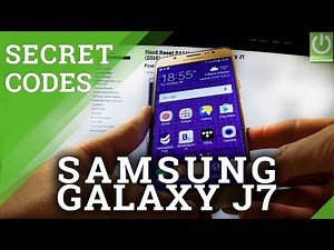 Secret Codes in SAMSUNG Galaxy J7 (2016) - SAMSUNG Hidden Menu