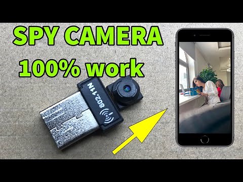 HOW TO Make SPY CAMERA WIFI