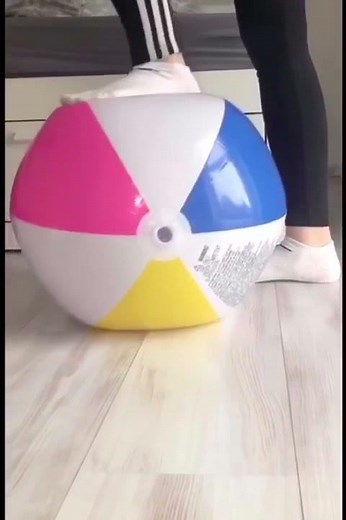 Beachball crushing