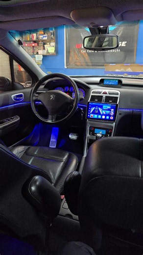 Retrofit Peugeot 307: Instalação Kit Multimídia e Ambient Lights