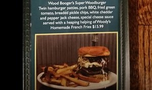 Wood Booger Grill's "Super WoodBurger" Challenge - FoodChallenges.com