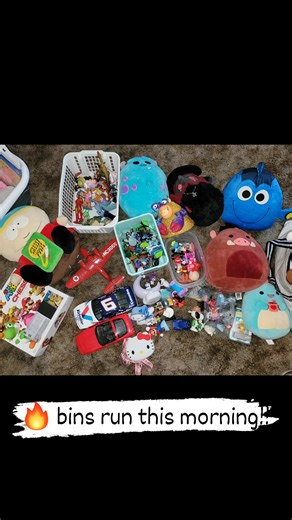 Bins run was 🔥 this morning!!!! Loaded up and headed out in an hour and a half!!!! Scored a bunch of skylanders, a few large diecast cars, Disney toys, mario chess, amazing plush, cartman, witch doctor squishable, animal crossing build a bears and a perfect condition jellycat pink bashful bunny!!!!! Gonna try an evening show on whatnot tonight so come check it!!!! Link below 👇 https://whatnot.com/s/NkXUoovV #binstorefinds #jellycat #animalcrossing #skylanders #whatnot | Wookie Family Finds