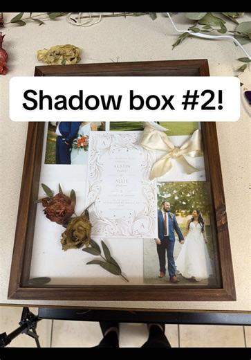 Creating Wedding Shadow Box #2: A Fun DIY Project