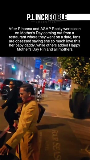 Rihanna and ASAP Rocky’s Mother’s Day date has fans obsessed with their energy #rihanna