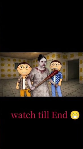 cute 😍 Granny's Doughter #grannygame #horrorgame