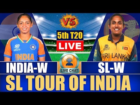 Live Ind W vs Sl W 5th T20 2025 | India W vs Srilanka W Live Cricket Match Score & Latest Updates