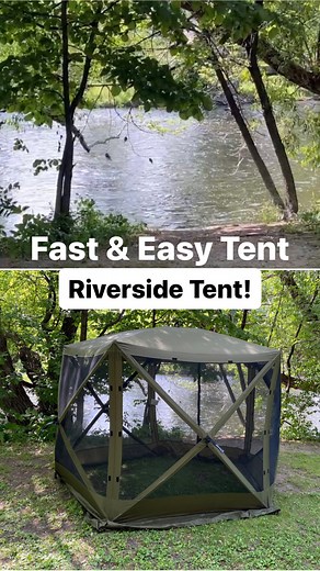 Quick-Set Venture is a 5-sided pop-up screen shelter with the best of both worlds — small enough to be easily packed and transported, and yet big enough to offer enough room a table and a few people inside. ➡️ Oversized carry bag for easy re-packing 6 stakes and 4 tie downs to secure in windy conditions ☔️ Water resistant taped roof panel ➡️Extra large, flex tested 11mm fiberglass poles ➡️Tear resistant, durable no-see-um mesh ➡️Built in corner grommets for staking down from the inside corners ➡