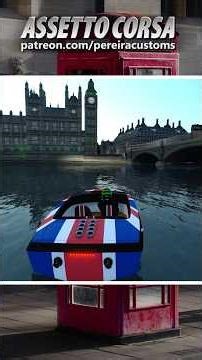 Speed Boat Mod for #assettocorsa #london #racing #gameplay