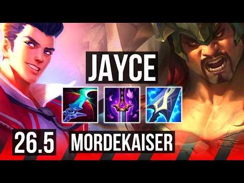 JAYCE vs MORDEKAISER (TOP) | 48K damage | NA Master | 26.5