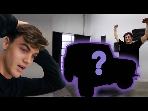 SURPRISING Grayson with his DREAM CAR!