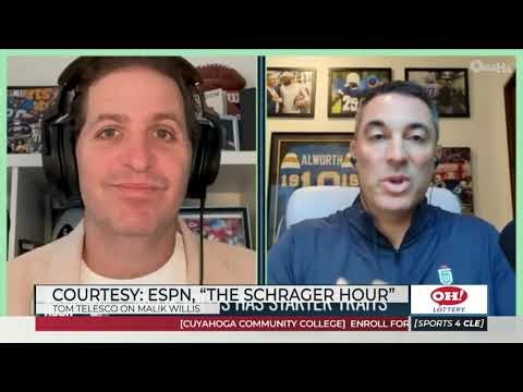 Former NFL GM Tom Telesco on What He Sees in Browns QB Option Malik Willis - Sports4CLE, 2/19/26