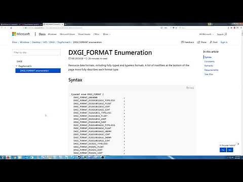 C++ DirectX 11 Engine Tutorial 10 - Create Inputlayout