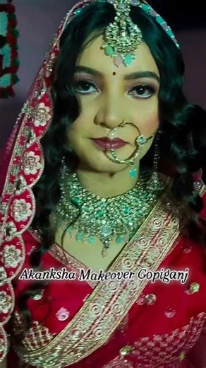 Bridal #makeup #shoot #ytshortsvideo #akankshamakeover